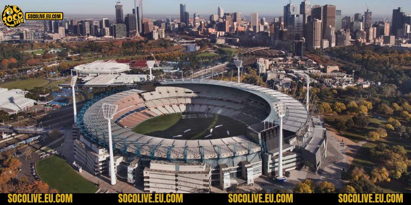 Với sức chứa hơn 100 nghìn người cùng lúc, Sân vận động Melbourne Cricket Ground chính là một trong những sân cricket lớn nhất thế giới